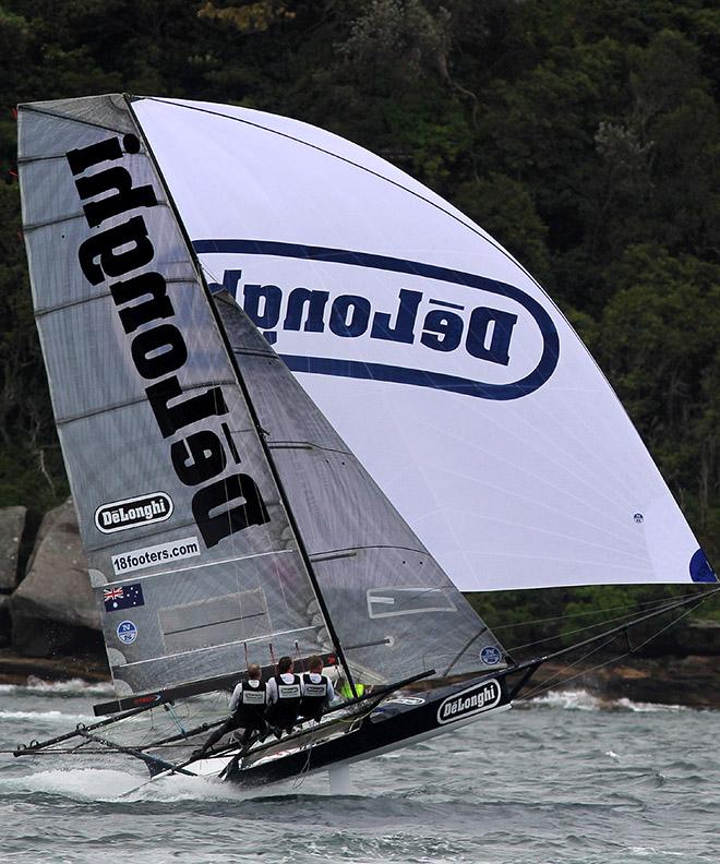 De'Longhi was in the top six placings all day. - 2017 JJ Giltinan Championship © 18footers.com